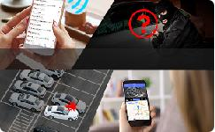 T5 2CHS Front+Inside IR-cut Night Vision Smart Dash Cam